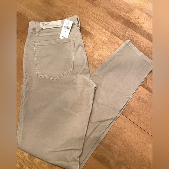 NWT LOFT Super Skinny Cords - Picture 2 of 3